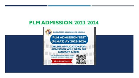 plm admission 2024 to 2025